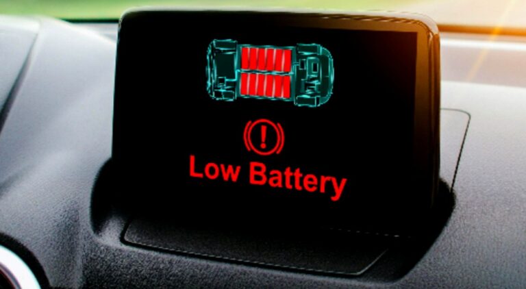 Tridyne low battery