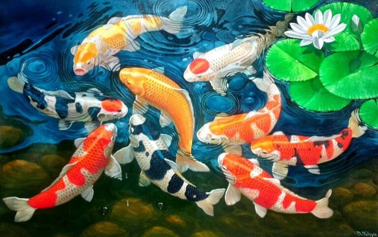 Rita kirkman art fish